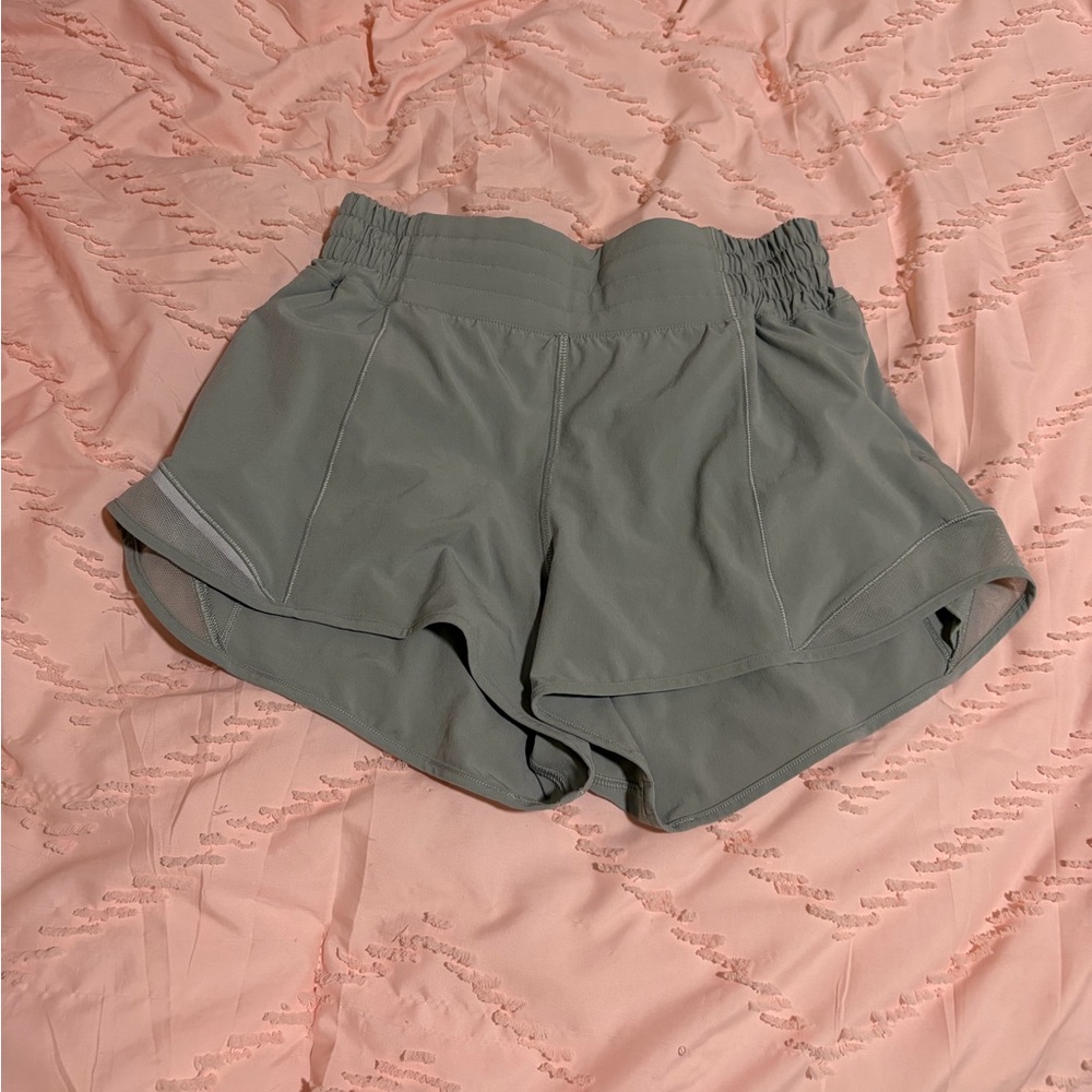 Lululemon sage green Athletic Shorts
